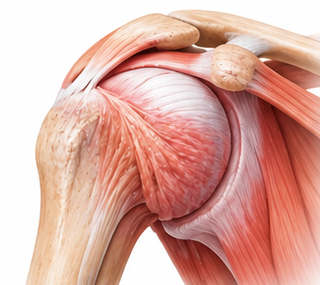 Illustrazione della capsula articolare nella capsulite adesiva della spalla